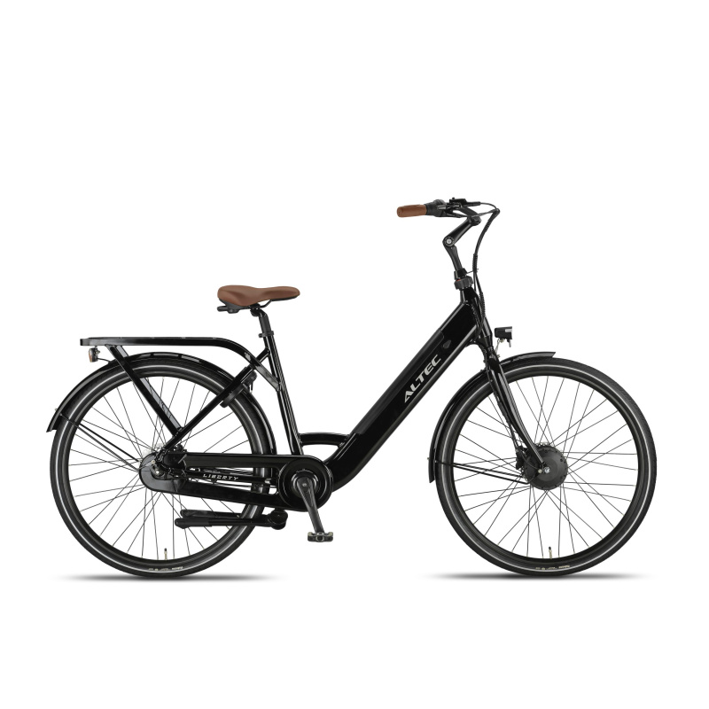 Altec Liberty E-bike 28 inch 50 cm 468Wh N-7 Moederfiets HYD Glans Zwart *Accu 800057 *** ACTIE ***