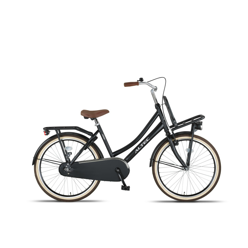 Altec Urban 24inch Transportfiets Mat Zwart