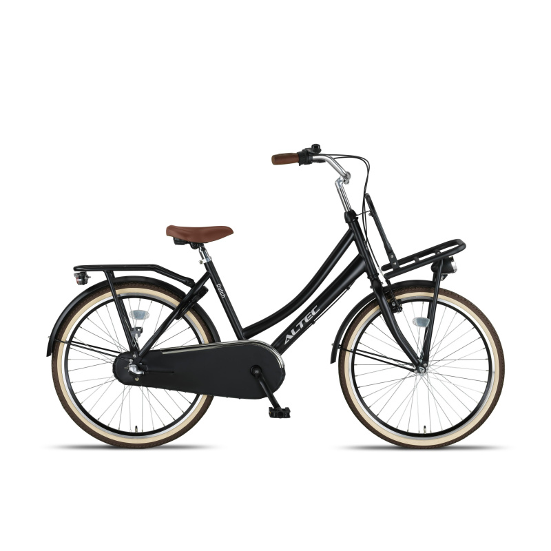 Altec Dutch 24inch Transportfiets Mat Zwart