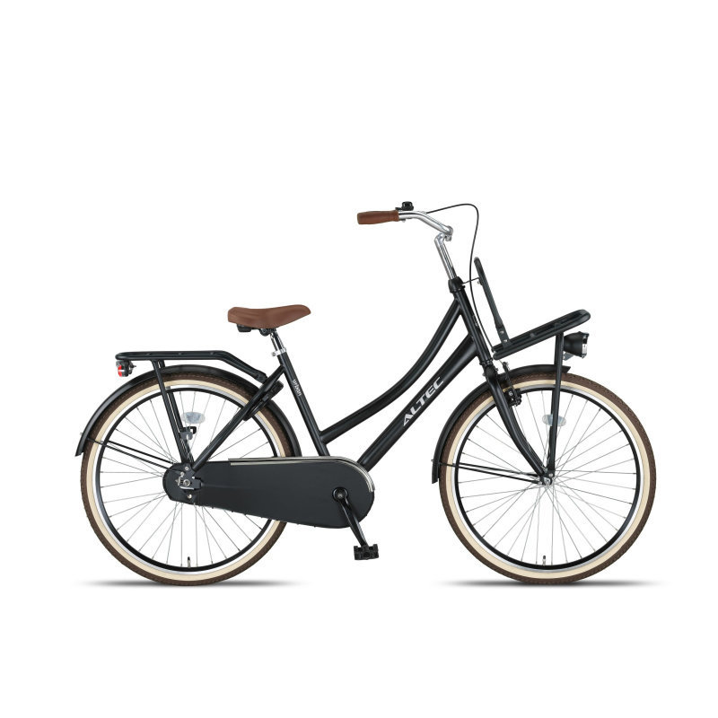 Altec Urban 26inch Transportfiets Mat Zwart