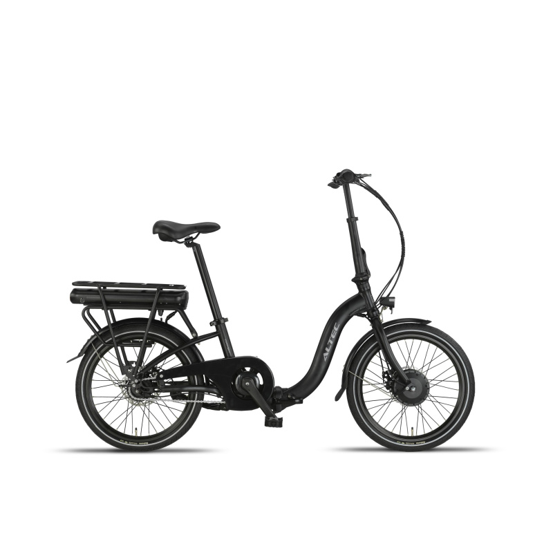 Altec Compact E-Bike Vouwfiets 20 inch 39 cm 468 Wh N-7 Mat Zwart *Accu 800052