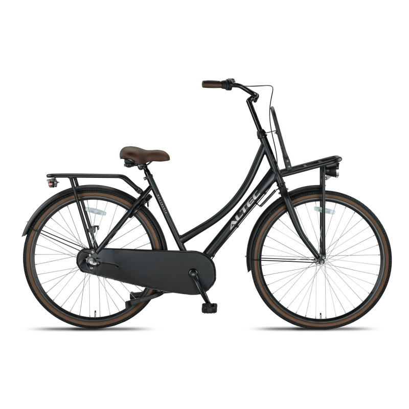 Altec Nostalgia 28 inch 53cm Transportfiets N-3 Mat Zwart