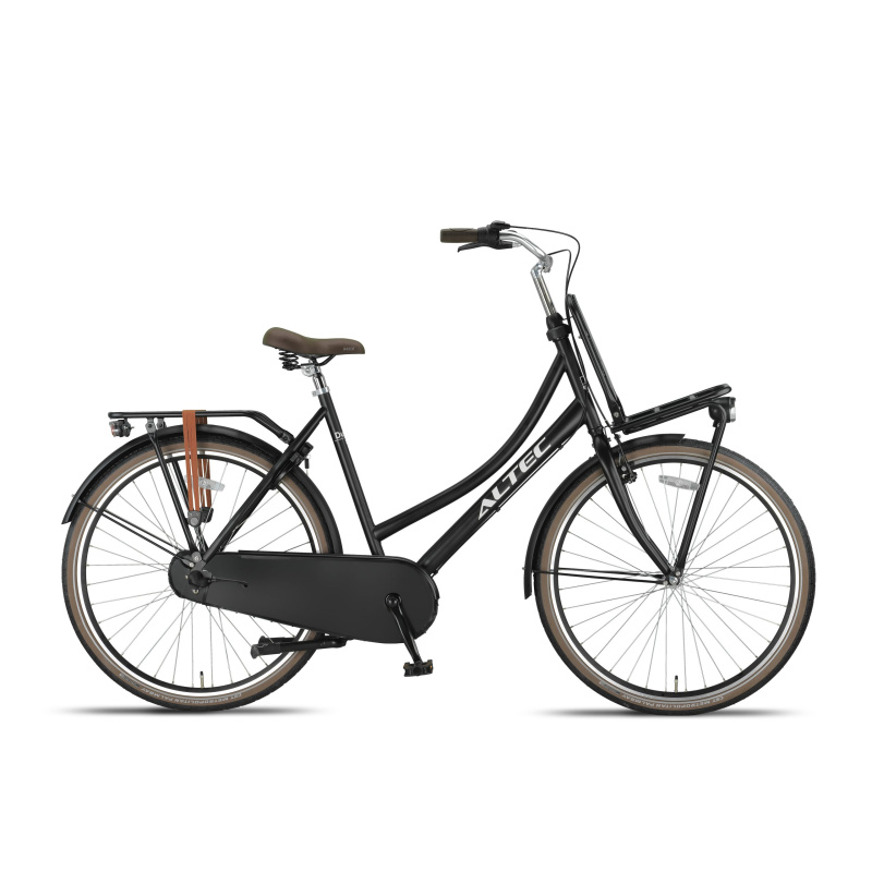 Altec Dutch 28inch Transportfiets N-3 57cm Mat Zwart