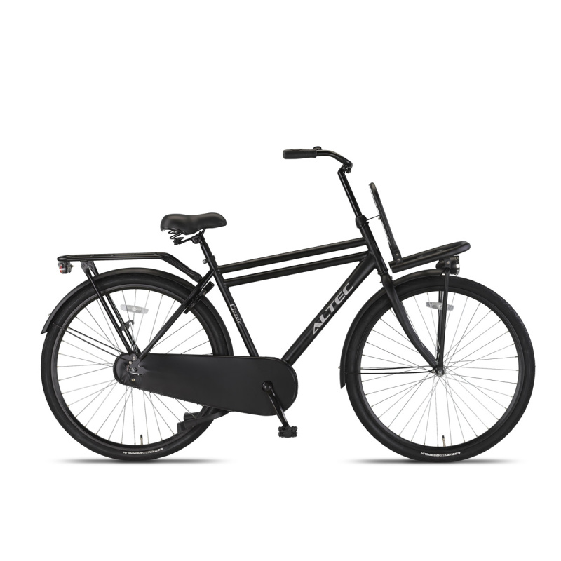 Altec Classic 28 inch Heren Transportfiets Mat Zwart 53cm