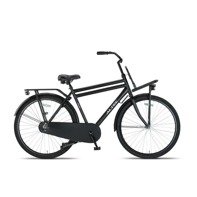 Altec Classic 28 inch Heren Transportfiets Mat Zwart 55cm