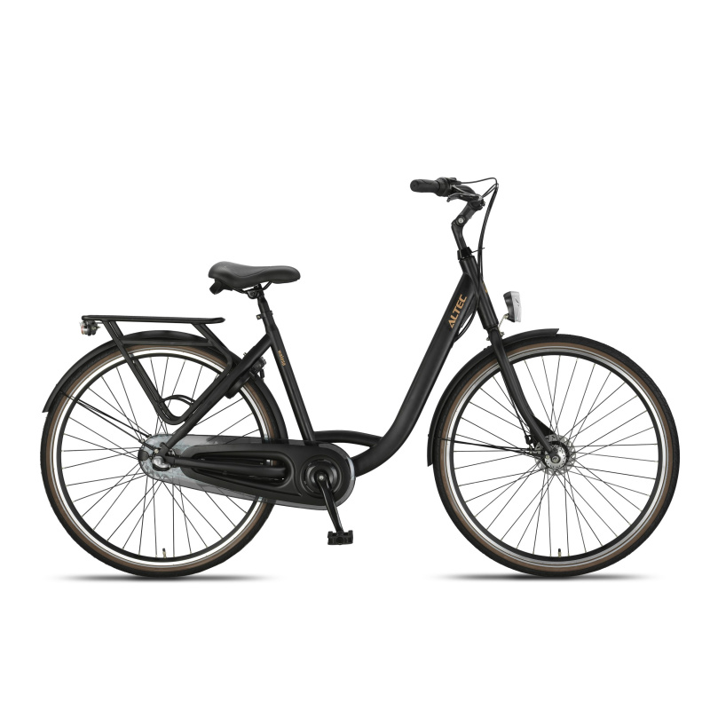 Altec Walesa 28 inch Damesfiets N-3 50cm Mat Zwart