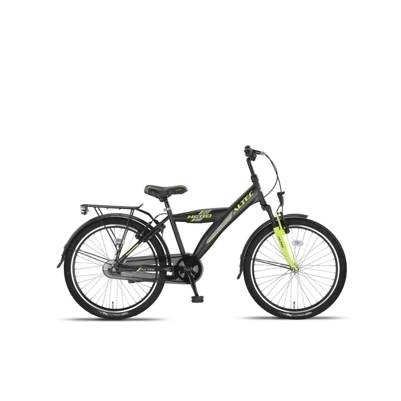 2E KANS Altec Hero 24 inch jongensfiets Lime Green *24417*