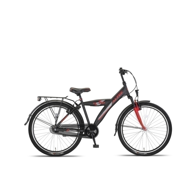 2E KANS Altec Hero 26 inch jongensfiets Fire Red *26384*