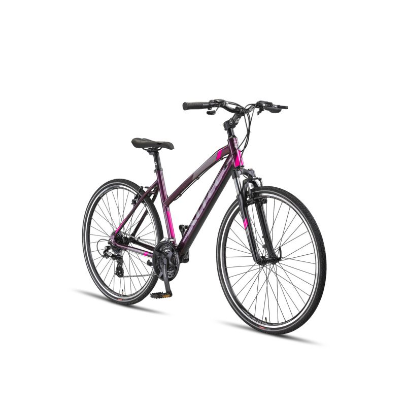 2E KANS Altec Legarda Trekking V-Brakes Dames 28 inch Purple/Pink *28027*