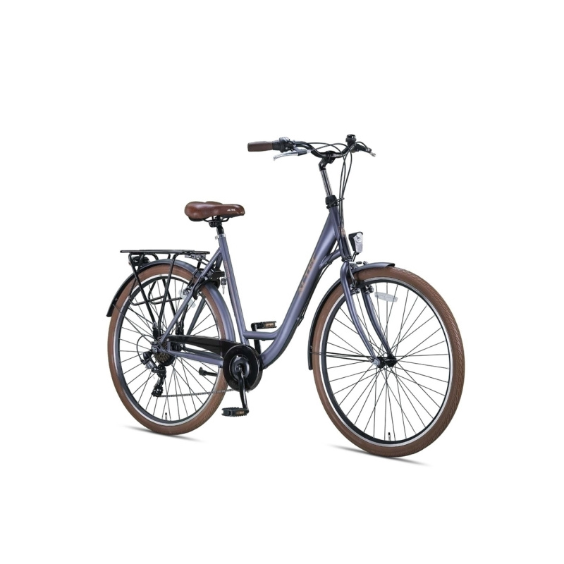2E KANS Altec Metro 28 inch Damesfiets 49cm Mat Grijs 2022 *284072*