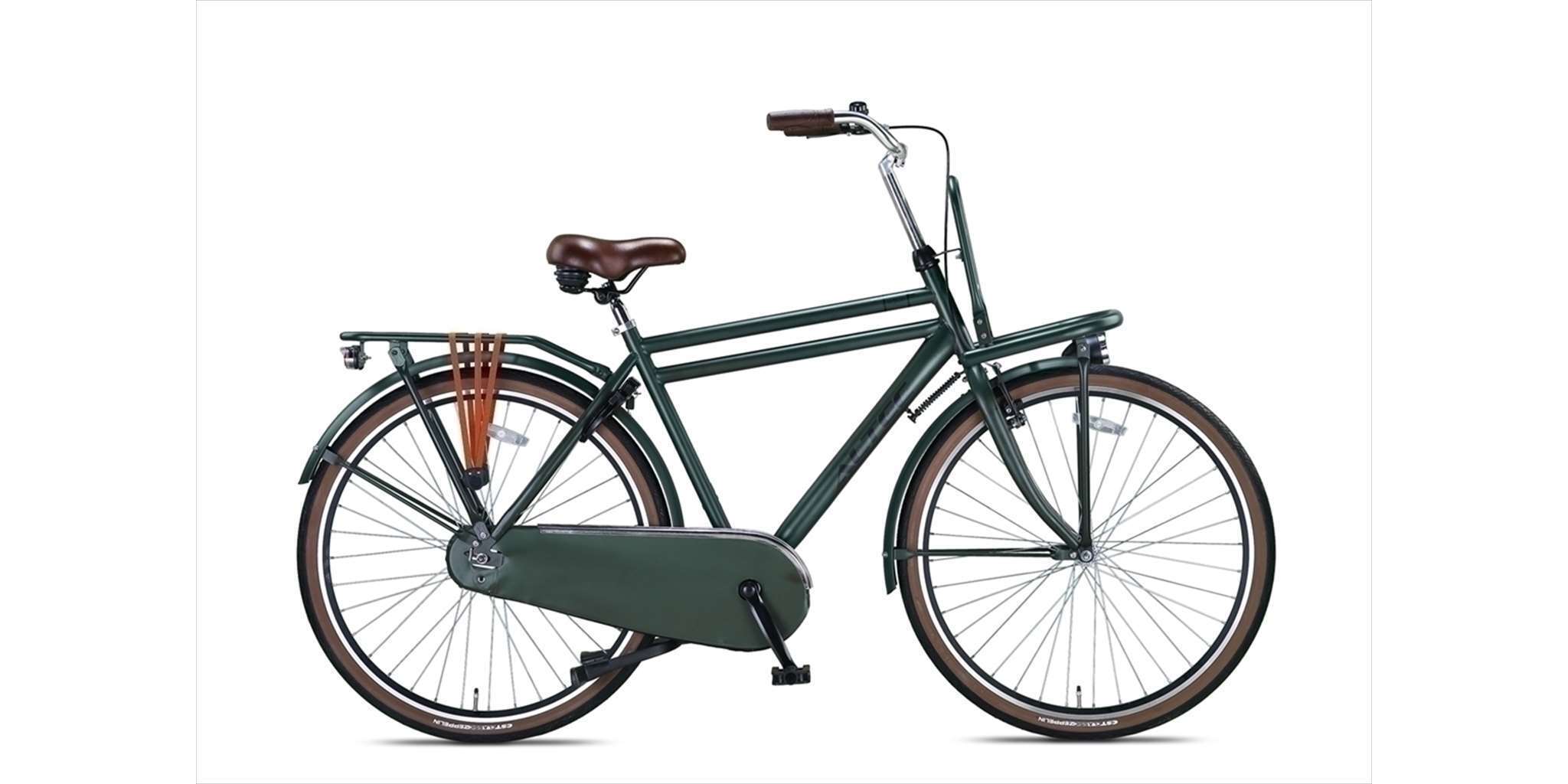 2E KANS Altec Urban 28inch Transportfiets Heren 55cm Army Green Nieuw *283671*