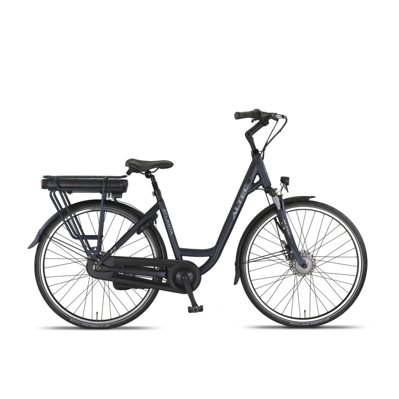 Altec Atlanta E-bike 28 inch 49 cm 518Wh N-7 Voorwielmotor RLR Midnight Blue - M108 - 30Nm - *Accu 800039* Lader 800040*