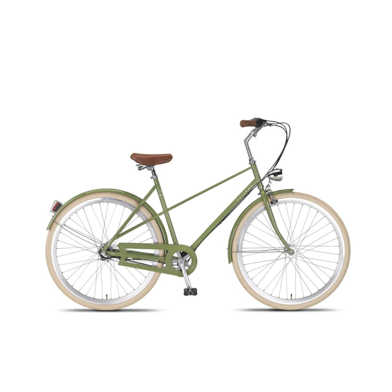 2E KANS Altec Palermo 3F 28 inch Damesfiets 52 cm Retro Groen *284139*