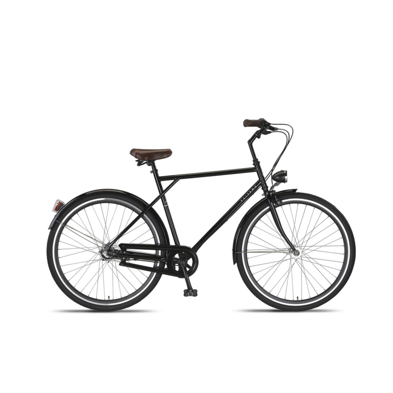 Altec Palermo 3F 28 inch Herenfiets 56 cm Glans Zwart