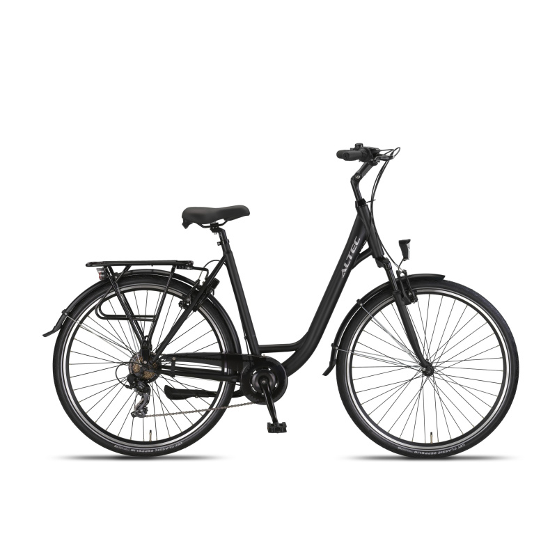 Altec Verona 28inch Damesfiets 52cm 7s Mat Zwart