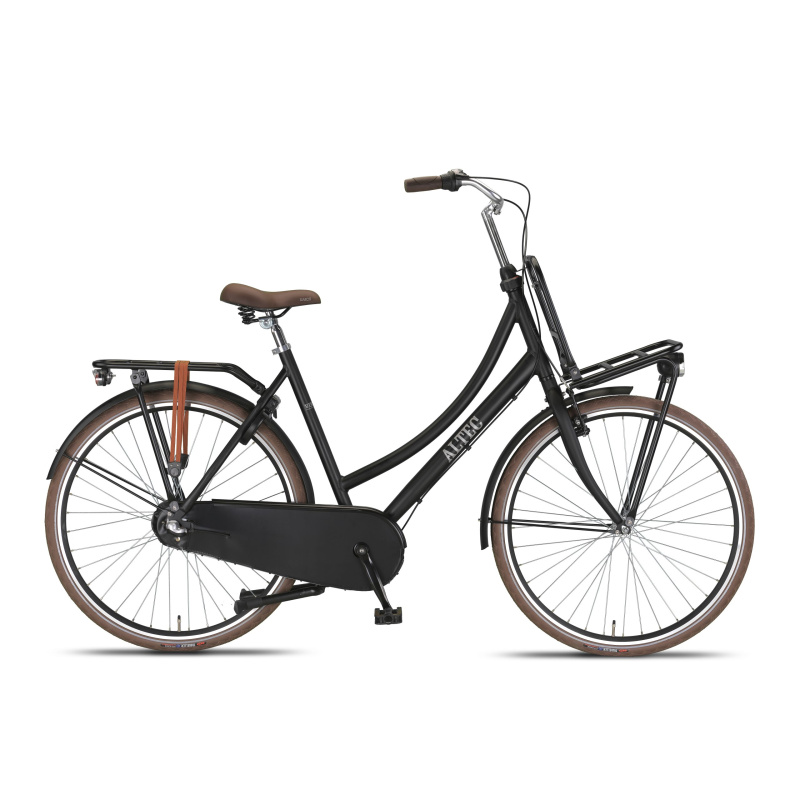 Altec Vintage 28inch Transportfiets N-3 Mat Zwart 57cm *** ACTIE ***