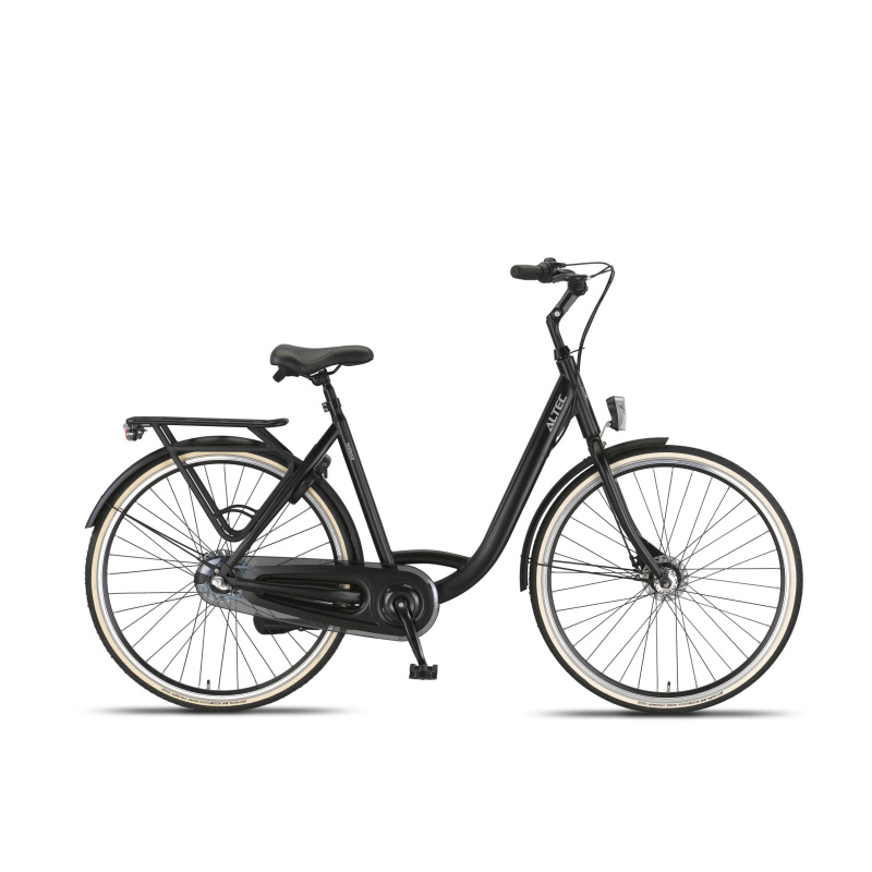 Altec Walesa 28 inch Damesfiets N-3 55cm Mat Zwart