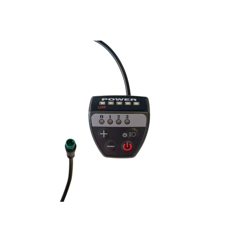 Display SAPPHIRE Drie standen KORTE KABEL stroke vouwfiets / Shengi
