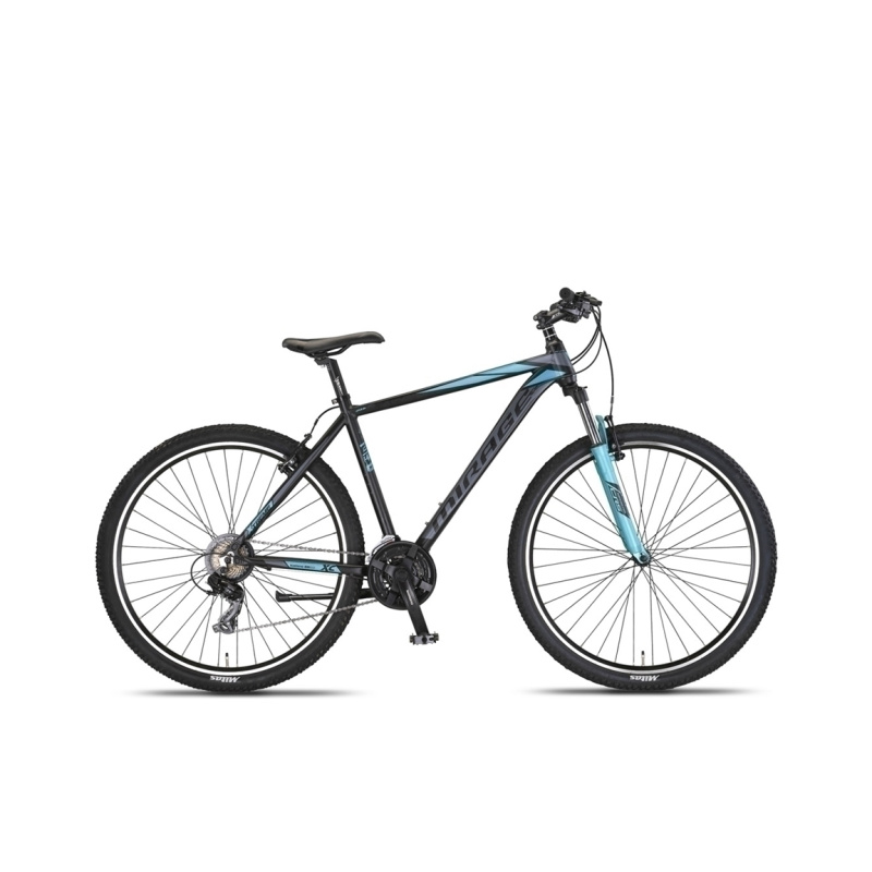 Umit Mirage 27.5 inch MTB V-Brakes Zwart/Turquoise *** VASTE LAGE PRIJS ***