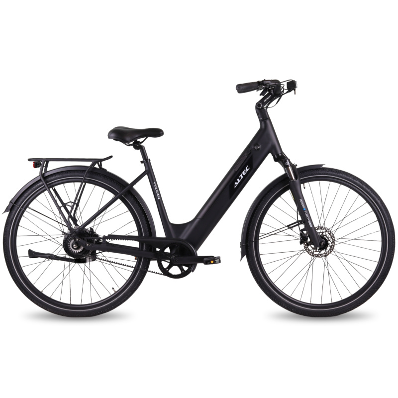 Altec Vulcan E-Bike 28 inch 50cm HYD 368 wh. AW Belt Drive 40Nm Mat Zwart *Accu 800070